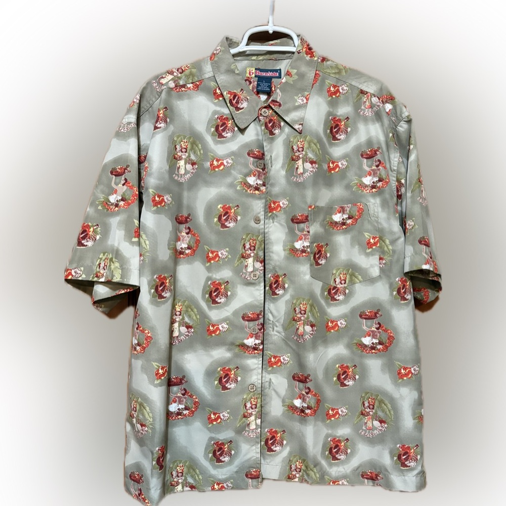BURNSIDE…Patterned Shirt